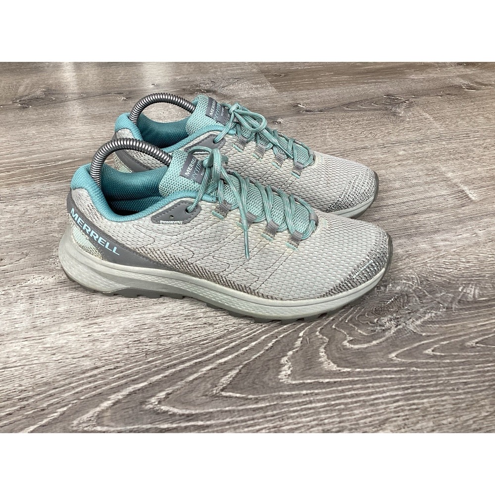 Merrell Womens Size 10 Fly Strike Trail J067238 Gray Running Shoes Sneakers